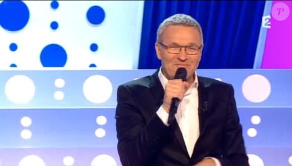 Laurent Ruquier dans On n'est pas couché sur France 2, le samedi 24 janvier 2015.