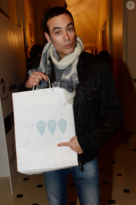Exclusif - Anthony Delon - Soirée de lancement de l'application "MY M.E.C" à Paris, le 26 janvier 2015. Cette nouvelle application, créée par Nikita Lespinasse, donne accès en moins d'une heure à une prestation de qualité faite par des professionnels du maquillage, de l'esthétique ou de la coiffure.