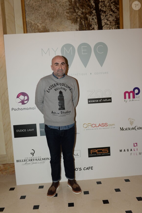Exclusif - Hervé Mimran - Soirée de lancement de l'application "MY M.E.C" à Paris, le 26 janvier 2015. Cette nouvelle application, créée par Nikita Lespinasse, donne accès en moins d'une heure à une prestation de qualité faite par des professionnels du maquillage, de l'esthétique ou de la coiffure.