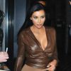 Kim Kardashian va dîner au restaurant Craig's à Hollywood, le 26 janvier 2015.