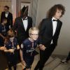 Exclusif - David Luiz - Soirée de gala de la Fondation Paris Saint-Germain qui fête ses 15 ans au Pavillon Gabriel à Paris le 27 janvier 2015.