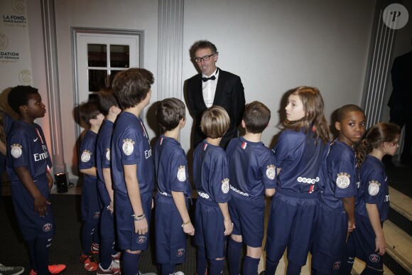 Exclusif - Laurent Blanc - Soirée de gala de la Fondation Paris Saint-Germain qui fête ses 15 ans au Pavillon Gabriel à Paris le 27 janvier 2015.