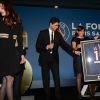 Exclusif - Nasser Al-Khelaïfi et Anne Hidalgo - Soirée de gala de la Fondation Paris Saint-Germain qui fête ses 15 ans au Pavillon Gabriel à Paris le 27 janvier 2015.