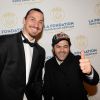 Exclusif - Zlatan Ibrahimovic et Jamel Debbouze - Soirée de gala de la Fondation Paris Saint-Germain qui fête ses 15 ans au Pavillon Gabriel à Paris le 27 janvier 2015.