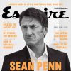 Sean Penn en couverture du magazine Esquire (pour le mois de mars).