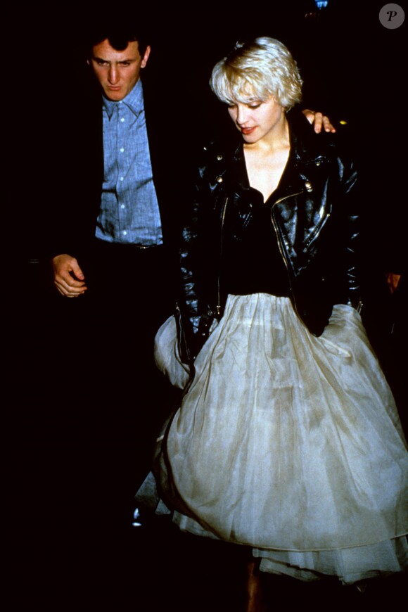 Sean Penn et Madonna le 17 avril 1986.