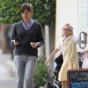 Jennifer Garner emmène sa fille Violet acheter un yaourt glacé à Santa Monica, le 29 janvier 2015  