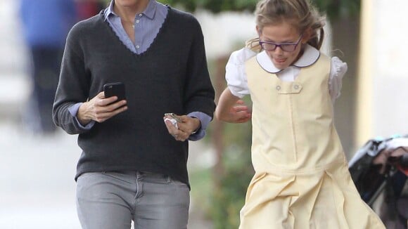 Jennifer Garner : Maman attentionnée avec son petit Samuel et sa fille Violet
