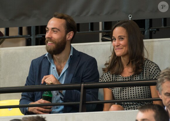 Pippa et James Middleton à Londres, le 12 septembre 2014.