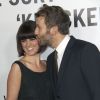 Chris O'Dowd et sa femme Dawn O'Porter - Avant-première du film "This is 40" àHollywood, le 12 décembre 2012. 