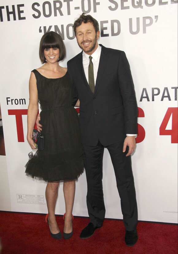 Chris O'Dowd et Dawn O'Porter - Avant-première du film "This is 40" àHollywood, le 12 décembre 2012. 