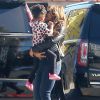 Exclusif - Beyoncé Knowles va faire du shopping avec sa fille Blue Ivy dans une bijouterie, XIV Karats, à Beverly Hills. Le 25 janvier 2015.