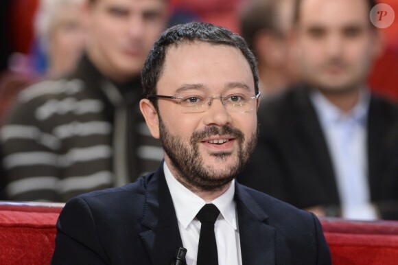 Riad Sattouf - Enregistrement de l'émission "Vivement Dimanche" à Paris le 4 février 2015. L'émission est diffusée le 8 février.