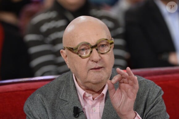 Jean-Pierre Coffe - Enregistrement de l'émission "Vivement Dimanche" à Paris le 4 février 2015. L'émission est diffusée le 8 février.