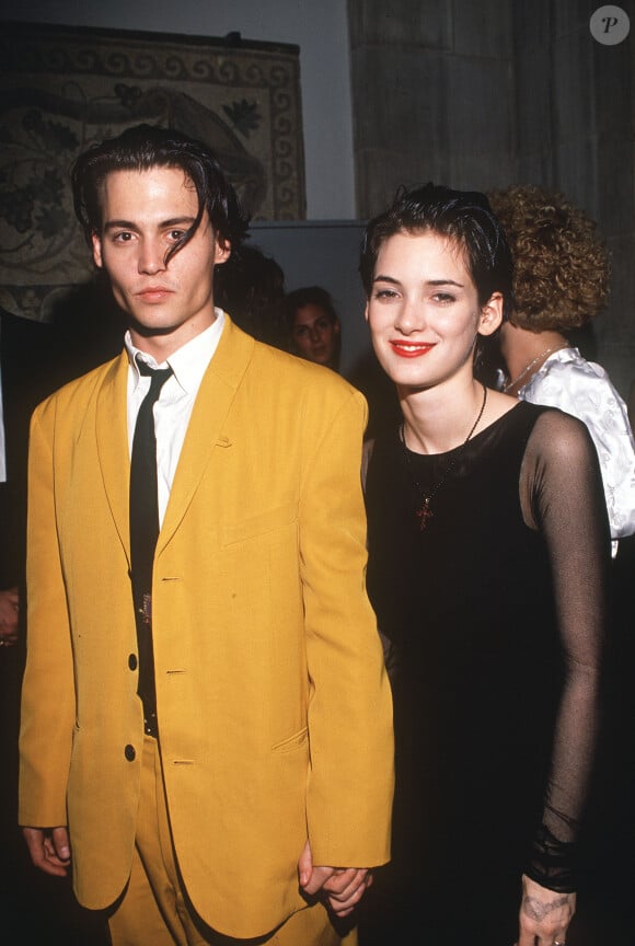 Johnny Depp et Winona Ryder dans les années 1990
