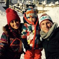 Lionel Messi et sa belle Antonella : Heureux au ski avec leur petit Thiago