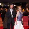Dietrich Brueggemann et sa soeur Anna - Première du film "Nobody Wants the Night" à l'occasion de l'ouverture du 65e Festival International du film de Berlin le 5 février 2015.