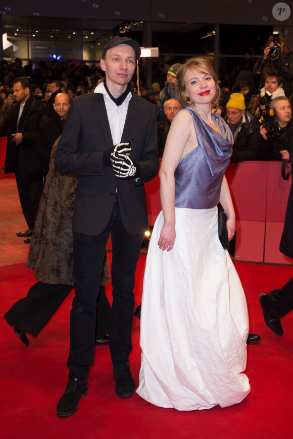 Dietrich Brueggemann et sa soeur Anna - Première du film "Nobody Wants the Night" à l'occasion de l'ouverture du 65e Festival International du film de Berlin le 5 février 2015.