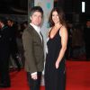 Noel Gallagher et sa femme Sara MacDonald - Cérémonie des British Academy Film Awards 2015 au Royal Opera House à Londres, le 8 février 2015.