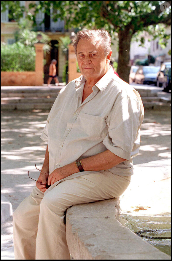 L' ACTEUR ROGER HANIN A SAINT TROPEZ  "PLAN AMERICAIN"11/09/1999 - Saint Tropez