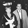 Annie Cordy et son mari, François-Henri Bruneau dit Bruno, à Paris le 27 janiver 1962.