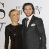 Sam Taylor-Johnson et son mari Aaron Taylor-Johnson - Avant-première du film "50 nuances de Grey" à Londres, le 12 février 2015.