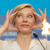 Cate Blanchett - Conférence de presse du film "Cinderella" (Cendrillon) lors de la 65ème Berlinale au Grand Hyatt Hotel à Berlin, le 13 février 2015.