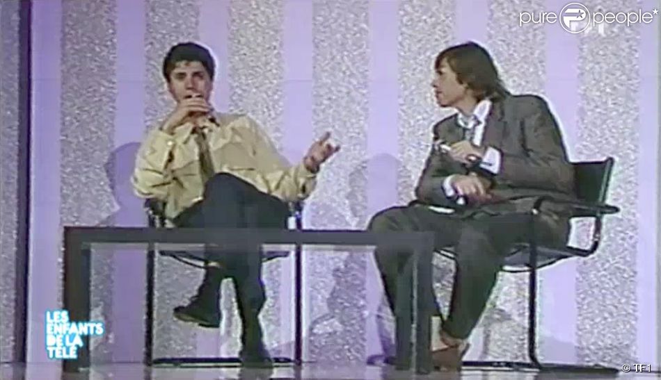 Jean-Luc Lahaye et Pierre Bachelet dans  Lahaye d&#039;honneur  sur TF1, en 1987. (Extrait rediffusé dans l&#039;émission  Les Enfants de la télé  du vendredi 13 février 2015.)