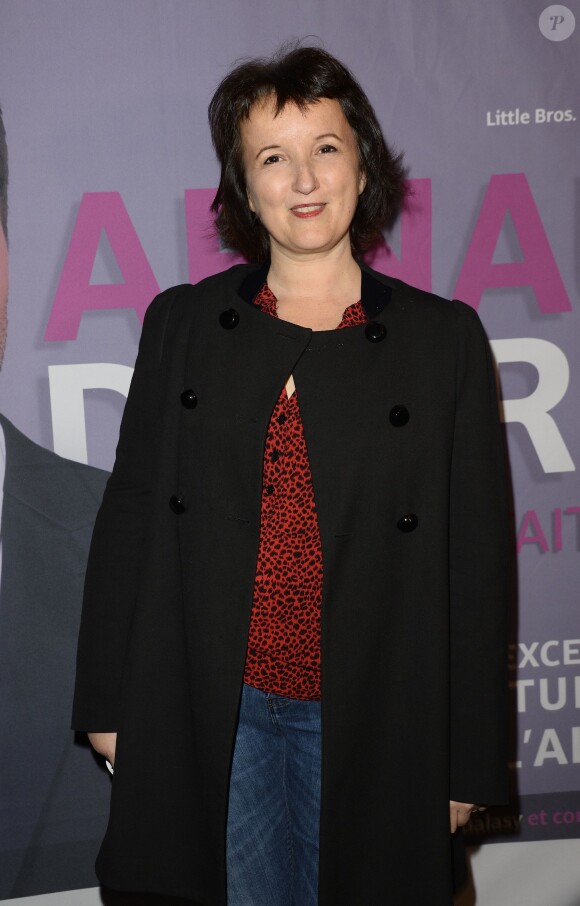 Anne Roumanoff, à l'Alhambra à Paris, le 13 novembre 2014.