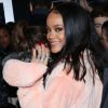 Rihanna assiste à l'inauguration de la nouvelle boutique Fendi sur Madison Avenue. New York, le 13 février 2015.