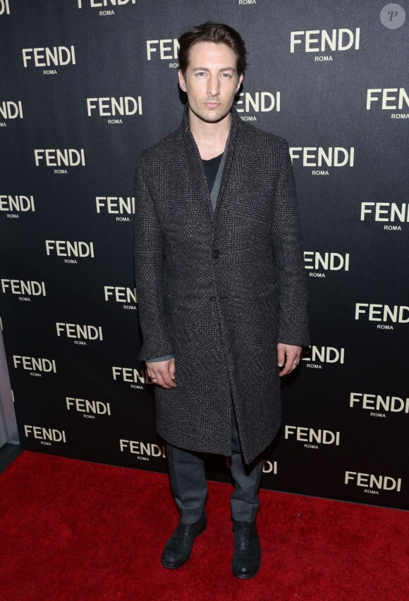 Benn Northover assiste à l'inauguration de la nouvelle boutique Fendi sur Madison Avenue. New York, le 13 février 2015.