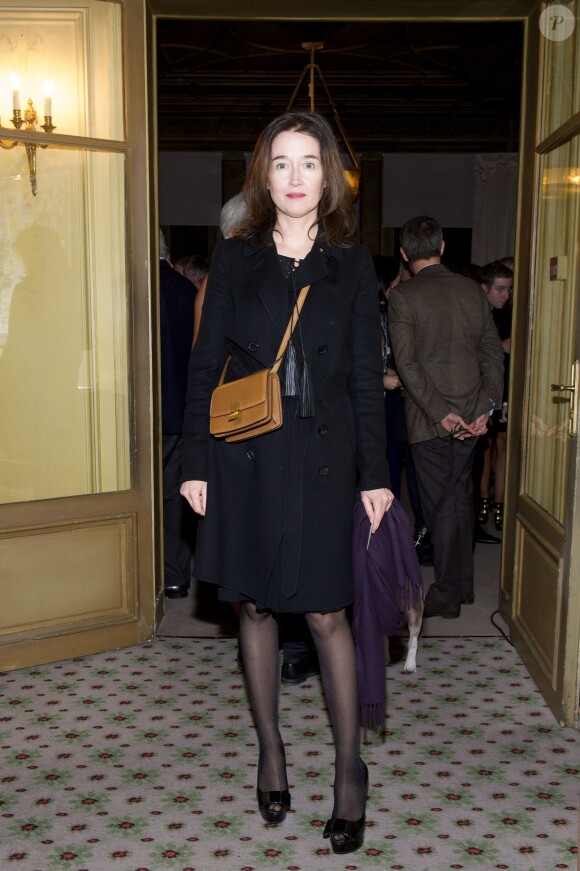 Exclusif - Diane de MacMahon, femme de Guillaume Durand lors du Dîner Royal Mansour Marrakech organisé par Jean-Claude Messant (Directeur Général du Royal Mansour Marrakech) au restaurant Alléno Paris sur les Champs Elysées, Pavillon Ledoyen autour de la truffe du Maroc le 11 février 2015