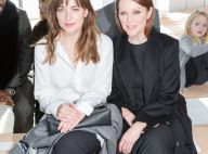 Fashion Week : Dakota Johnson (50 Shades of Grey), modeuse chic chez Hugo Boss