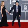 Diana Krall et Elvis Costello aux Grammy Awards à Los Angeles, le 12 février 2012.