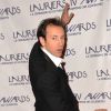 Philippe Candeloro lors des Lauriers TV Awards à la Cigale à Paris, le 6 janvier 2015