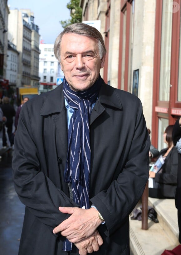 Exclusif - Salvatore Adamo lors de l'enregistrement de l'émission 'Tous en coeur' au profit de SOS villages d'enfants au Théâtre du Chatelet à Paris, le 13 septembre 2013