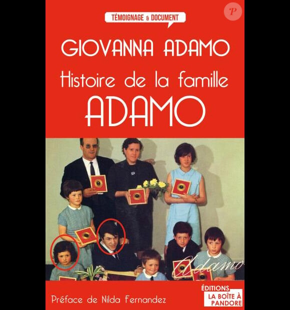 Histoire de la famille Adamo de Giovanna Adamo, aux éditions Boîte de Pandore