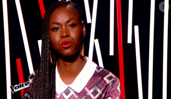 Nina dans The Voice 4, sur TF1, le samedi 21 février 2015