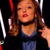 Camille Lellouche dans The Voice 4, sur TF1, le samedi 21 février 2015
