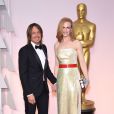 Nicole Kidman et Keith Urban à la 87e cérémonie des Oscars à Hollywood, le 22 février 2015.