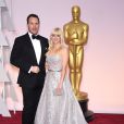 Chris Pratt et Anna Faris à la 87e cérémonie des Oscars à Hollywood, le 22 février 2015.