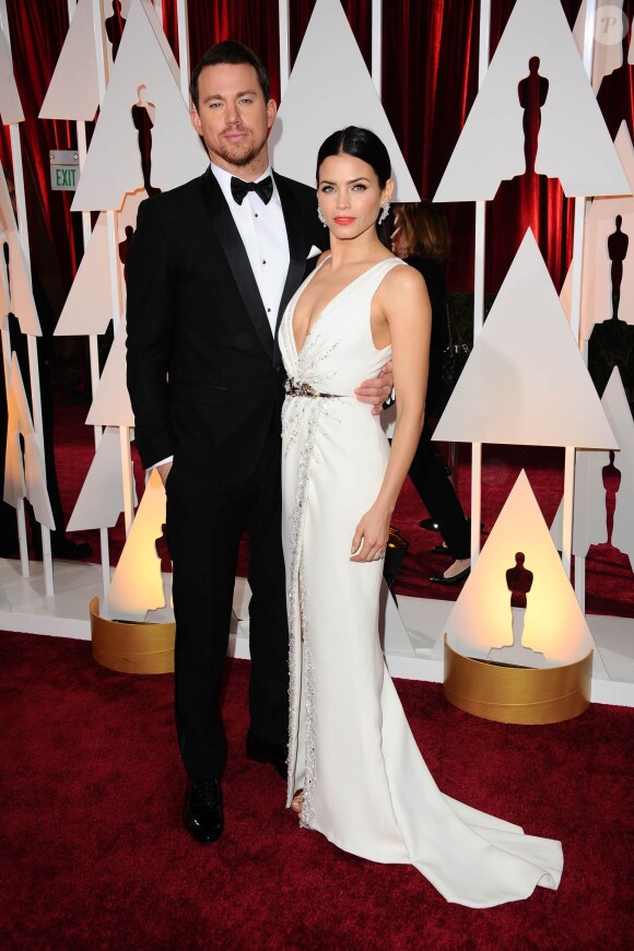 Channing Tatum, Jenna DewanTatum arriving at the 87th Annual Academy Awards held at the Dolby Theatre in Los Angeles, CA, USA, February 22, 2015. Photo by Kyle Rover/Startraks/ABACAPRESS.COM23/02/2015 - Los Angeles