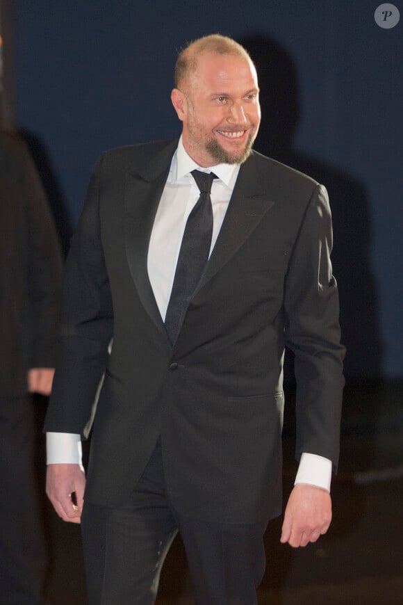 François Damiens - Arrivées Extérieur - 40ème cérémonie des César au théâtre du Châtelet à Paris, le 20 février 2015.