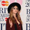 Cara Delevingne - 35e cérémonie des Brit Awards à l'O2 Arena de Londres, le 25 février 2015.
