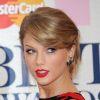 Taylor Swift - 35e cérémonie des Brit Awards à l'O2 Arena de Londres, le 25 février 2015.