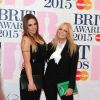 Mel C et Emma Bunton - 35e cérémonie des Brit Awards à l'O2 Arena de Londres, le 25 février 2015.