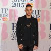 Lewis Hamilton - 35e cérémonie des Brit Awards à l'O2 Arena de Londres, le 25 février 2015.