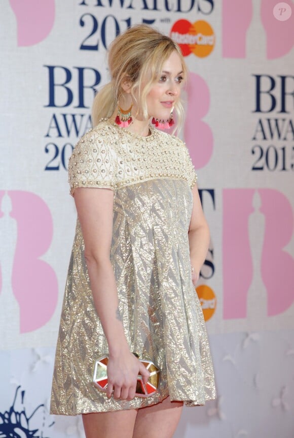 Fearne Cotton - 35e cérémonie des Brit Awards à l'O2 Arena de Londres, le 25 février 2015.
