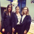  Stéphanie de Monaco entourée de ses filles  Pauline Ducruet et Camille Gottlieb : photo publiée par Pauline sur son compte Instagram pour les 50 ans de la princesse, le 1er février 2015