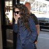 La chanteuse Lorde à l'aéroport de Los Angeles, le 24 novembre 2014.